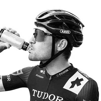 Fabian Cancellara drinking KAEX